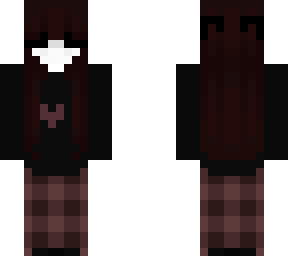 egirl in red pjs (girl version)