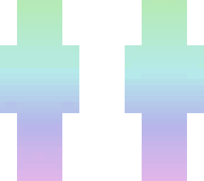 green - blue - purple rainbow