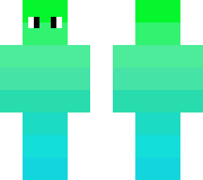 light green to light blue