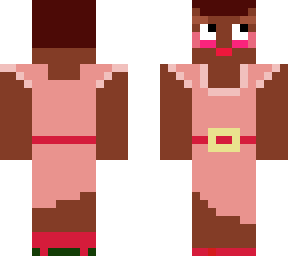 pretty, black/brown skin femme in pink dress