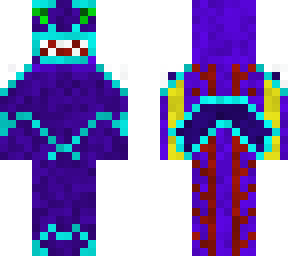 purple fish elemental with steroids