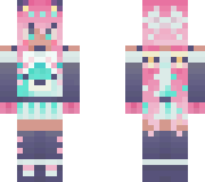 accurate skin color + front bow :0 pocketnii