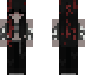 devil red black hair
