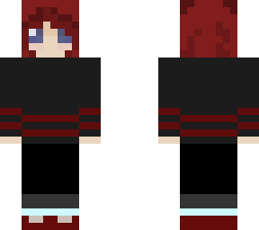 red hair pie - minor face changes