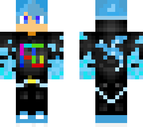 alishgamer skin blue flame
