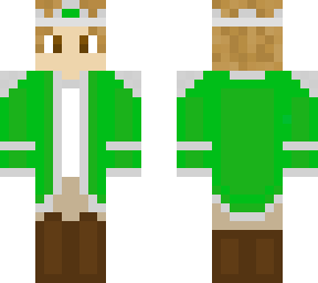 blond boy prince lime green