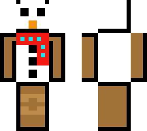 carton snowman
