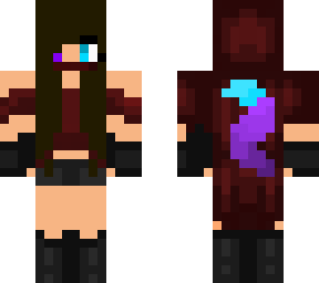 my mc battle outfit with mask on