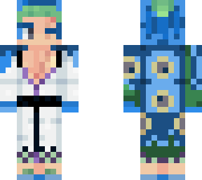 blue wano zoro