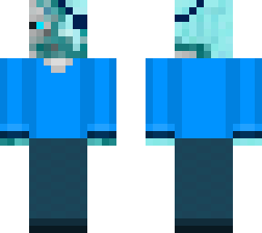 blue z.pigman in hoodie.