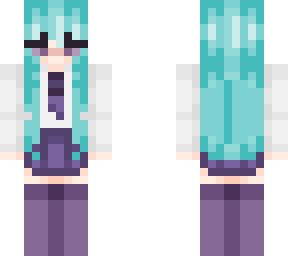cyan purple combo