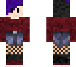 purple haired karzee