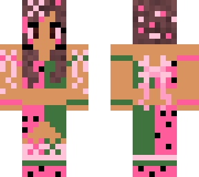 watermelon with bows
