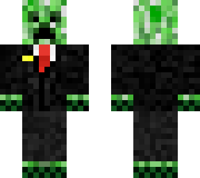 creeper in a cool suit