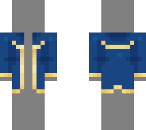 fancy blue coat