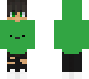green polar bear boy