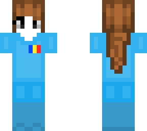 rebecca parham skin but with the romanian flag on it