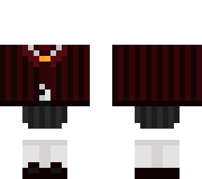 school uniform (red)