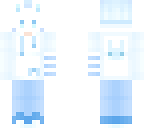 sky blue bunny
