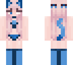 blue y2k girl