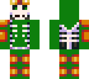 green skull mage