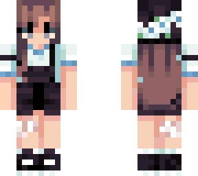 overalls girl