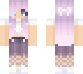 pink-haired girl