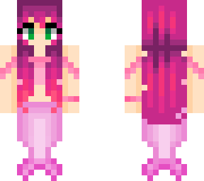 pink mermaid