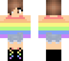 rainbow lyddiq short hair