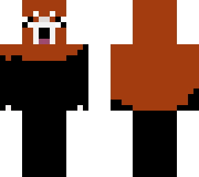 red panda bum