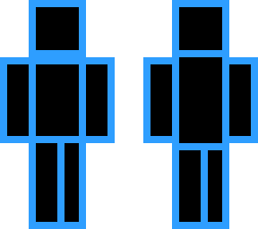 black and blue