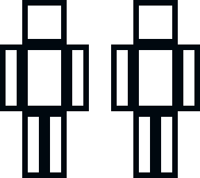 black outline