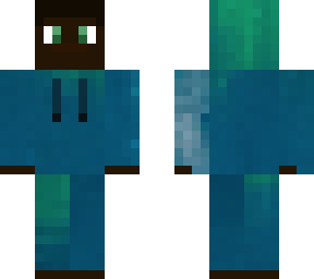 boy wearing blue and green hoodie