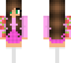 female - rose - pink outfit - socks