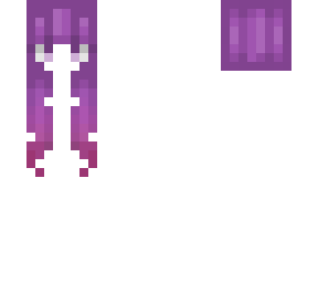 purple fading to pink