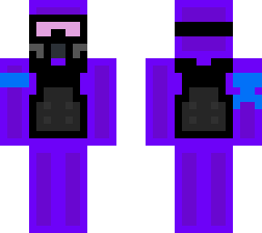 real purple blob
