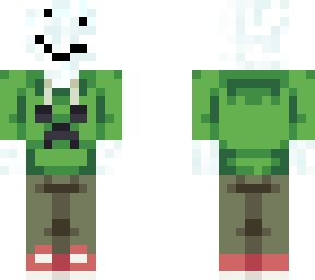 snowman in a hoodie
