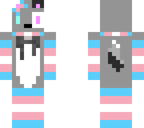 trans pride cat