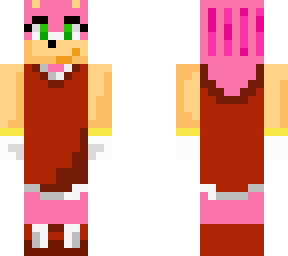 amy rose but fix the hair!
