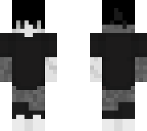 black and white camo boy