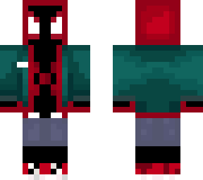 miles morales with hood and jacket