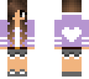 purple heart girl