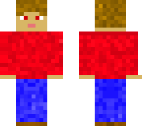 red and blue