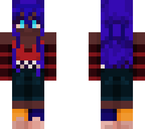 red blue