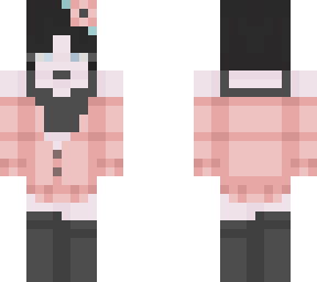 snow cherry blossom low bangs *outfit credit in description*