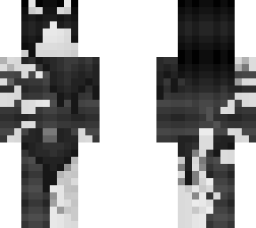 white n black demon