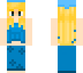 blue indie girl