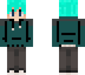 hooded teenage boy