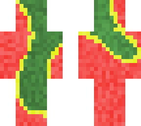 red to green skin