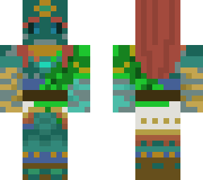 totk/botw ancient hero | Minecraft Skin